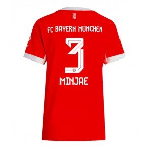 Bayern Munich Kim Min-jae #3 Hjemmebanetrøje Dame 2025-26 Kortærmet